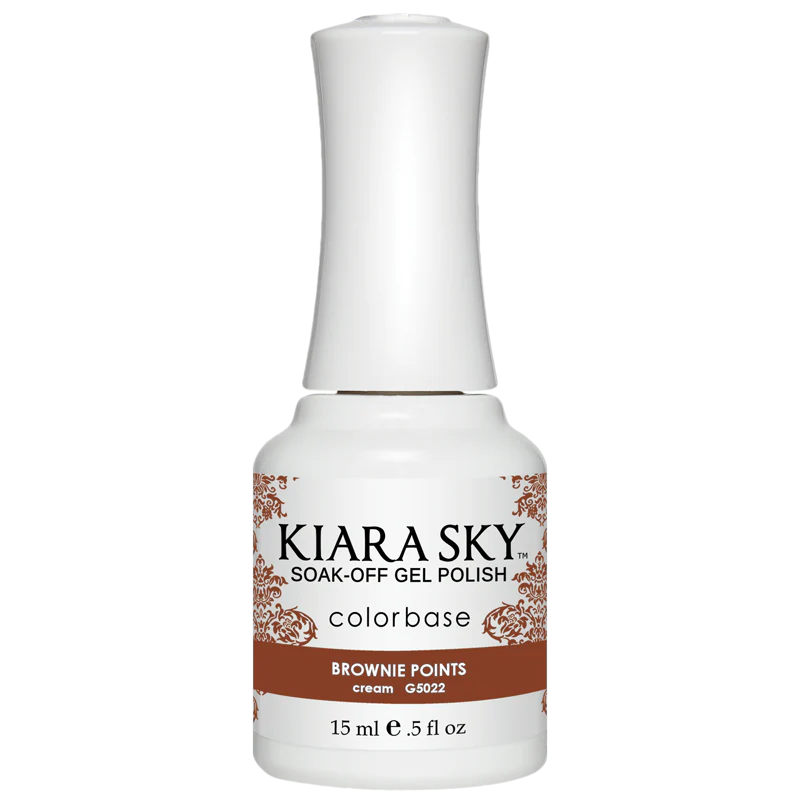 Kiara Sky Gel Polish - BROWNIE POINTS