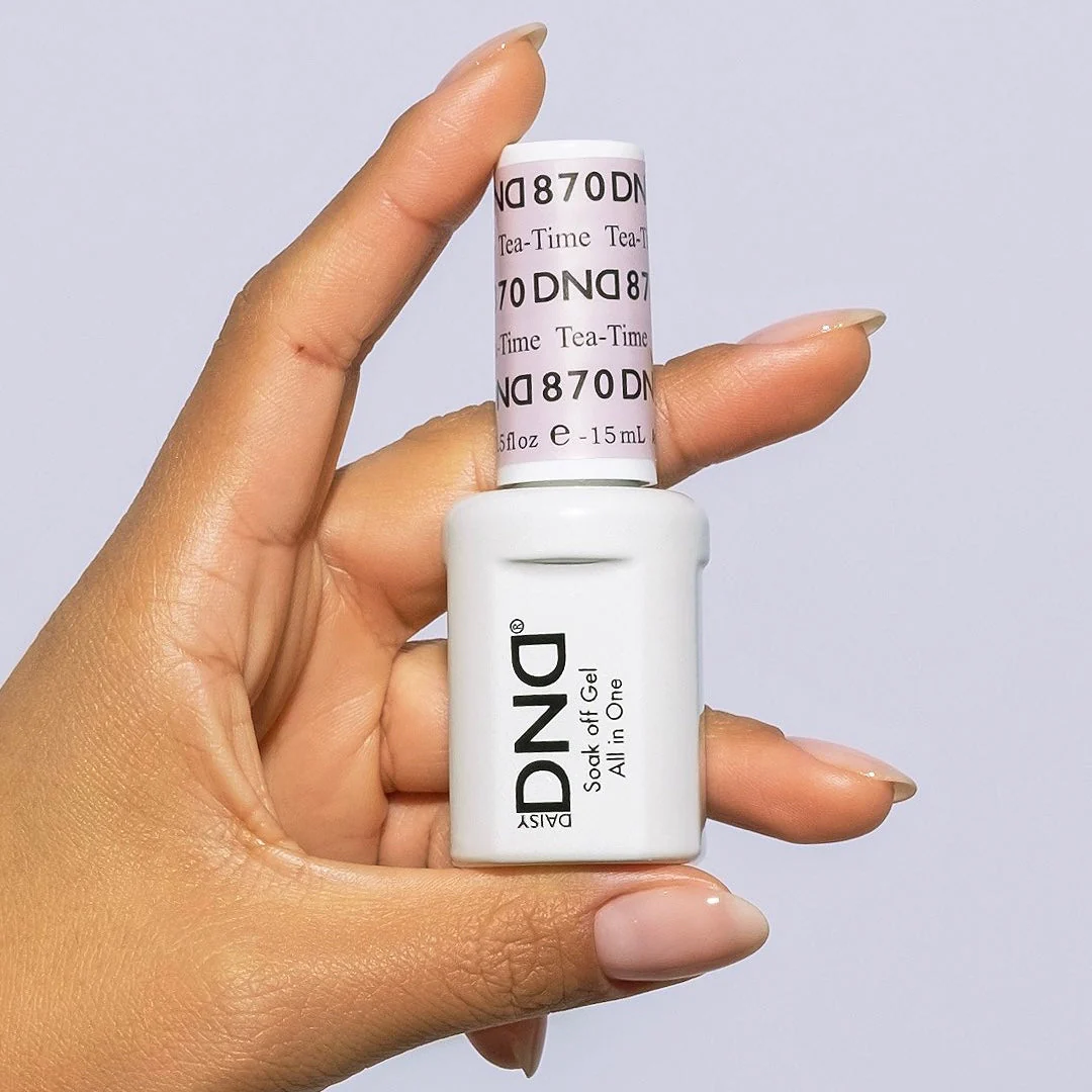 DND Gel & Lacquer Duo - Tea-Time #870 - Image 2