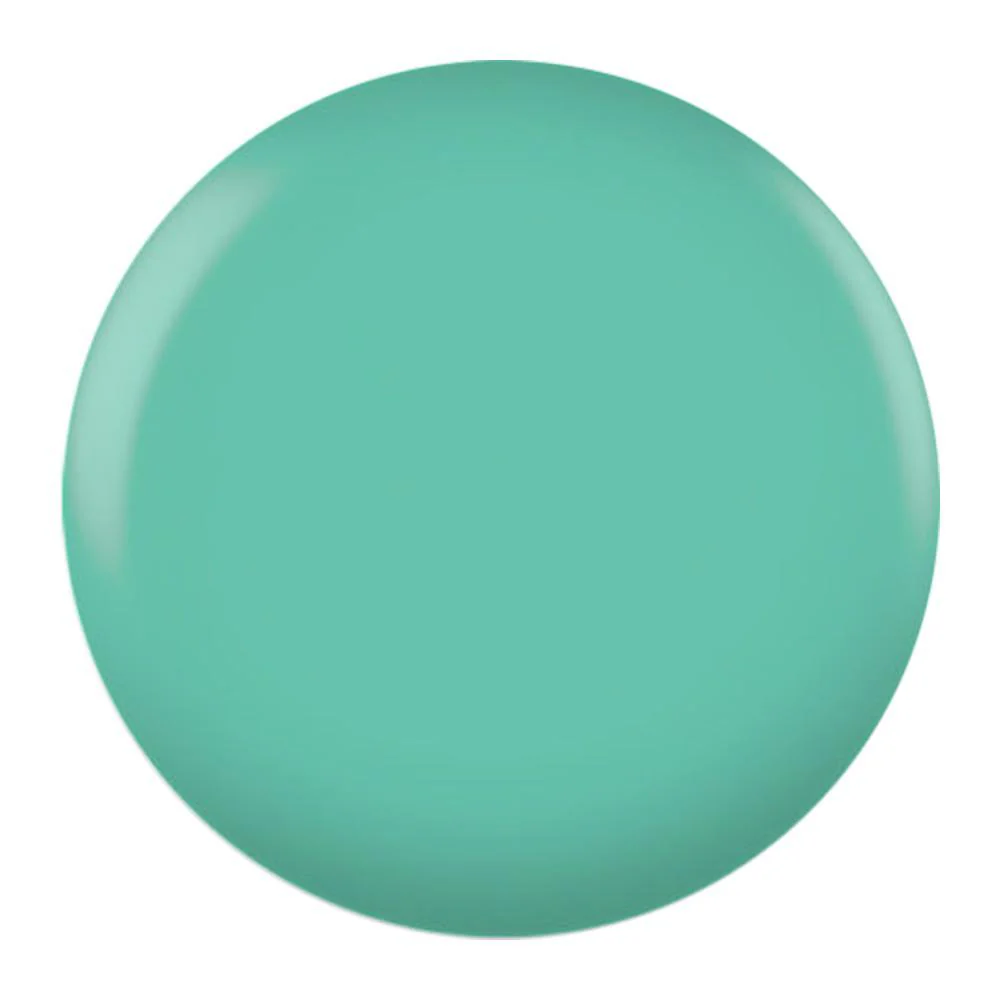 DND Gel Nail Polish Duo - 667 Green Colors - Mint Tint - Image 2