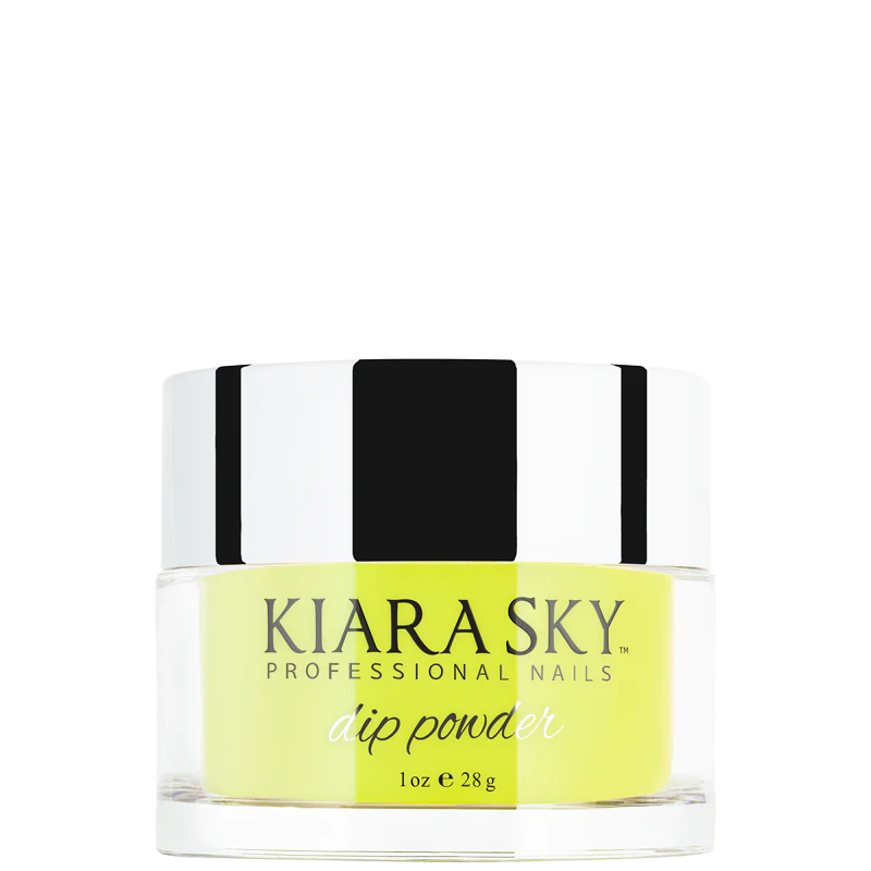 Kiara Sky Dip Glow - ELECTRIC YELLOW