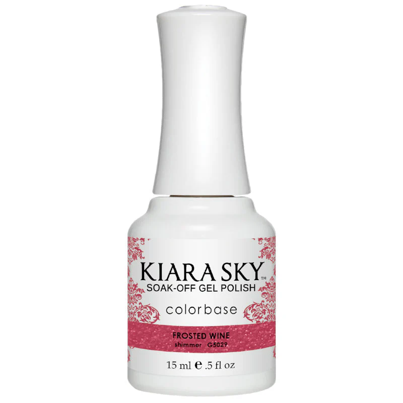 Kiara Sky Gel Polish - Frosted Wine
