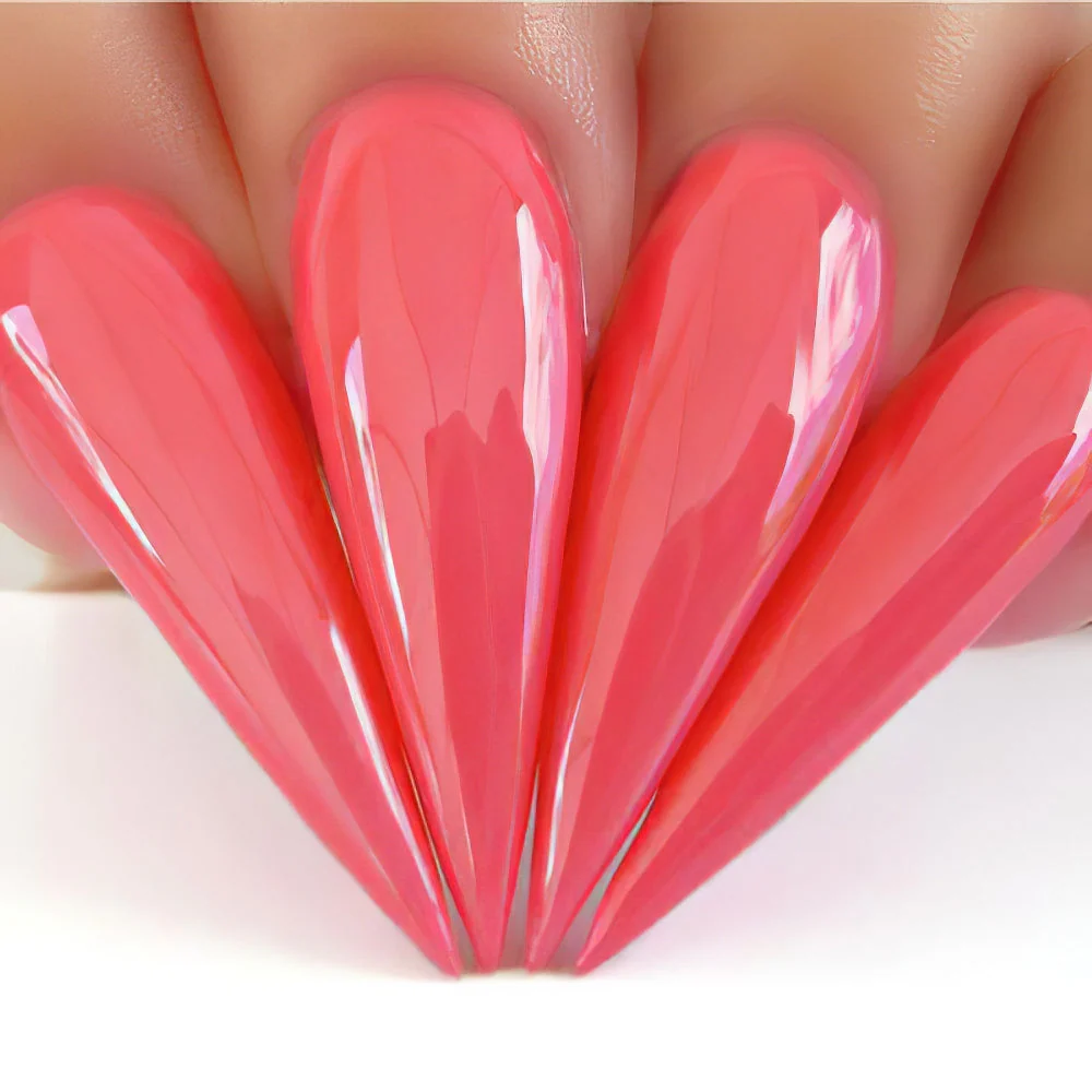 Kiara Sky Gel Nail Polish Duo - 407 Pink Colors - Pink Slippers - Image 3