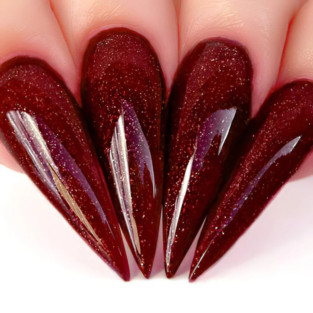 Kiara Sky Gel Nail Polish Duo - 426 Red Colors - Fireball - Image 3