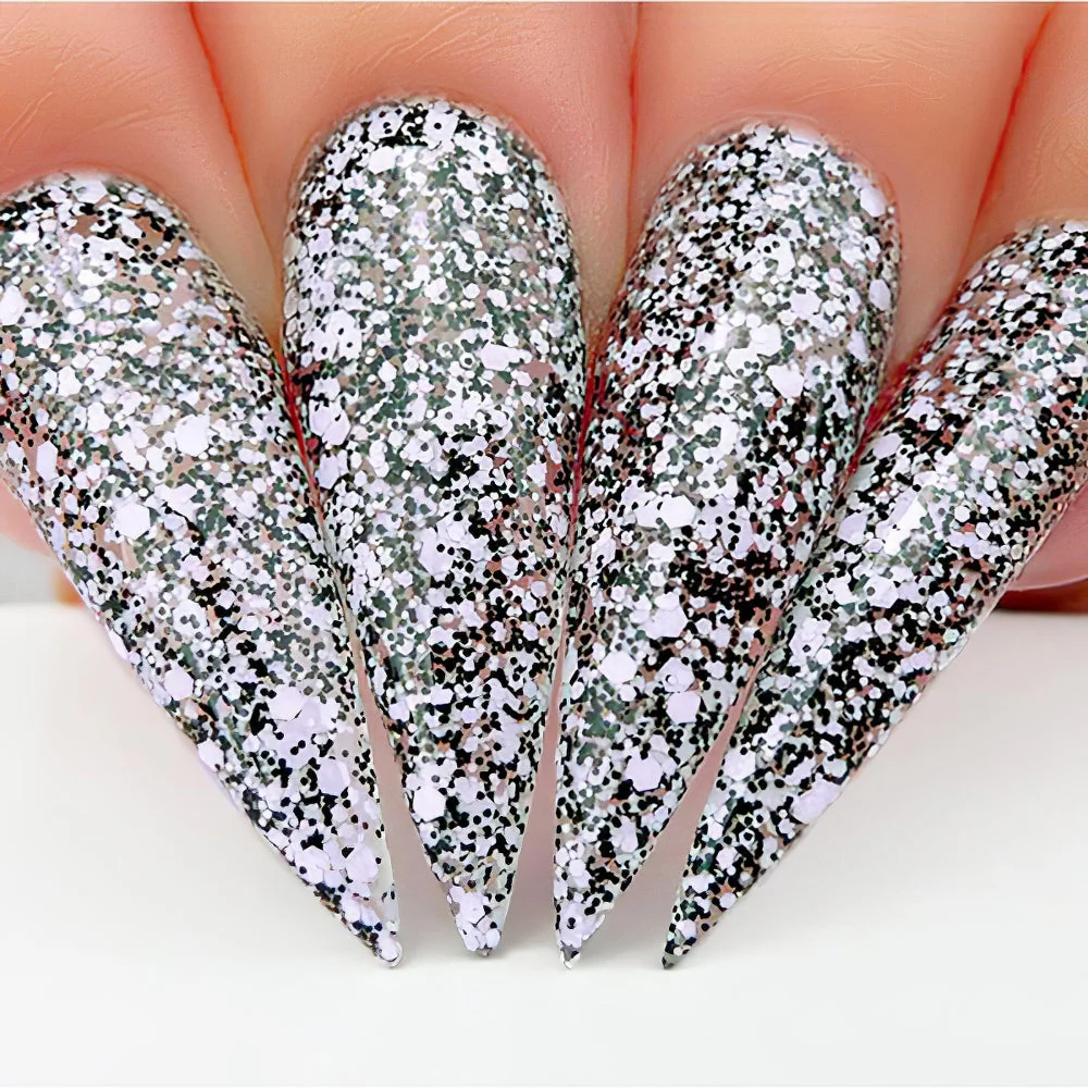 Kiara Sky Gel Nail Polish Duo - 460 Glitter Multi Colors - Melt Away - Image 3