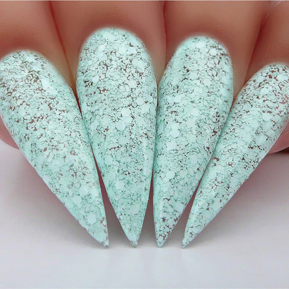 Kiara Sky Gel Nail Polish Duo - 500 Mint Green Colors - Your Majesty - Image 3