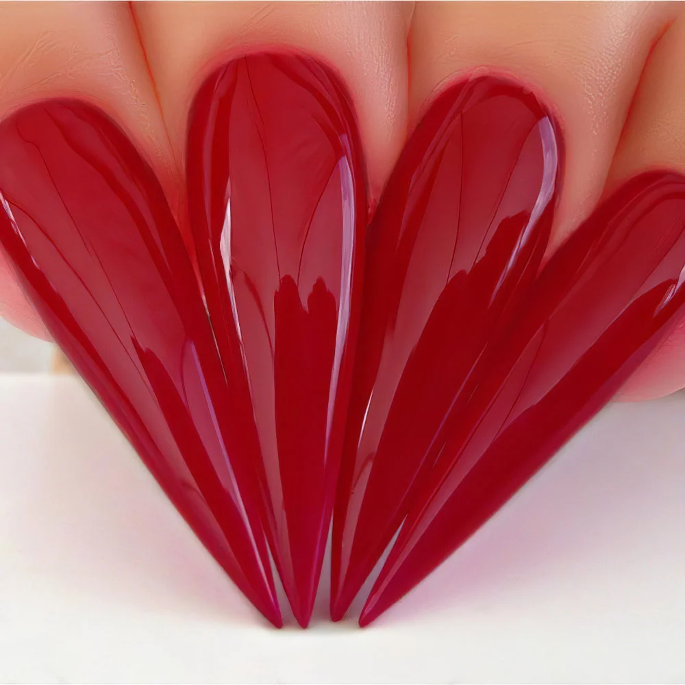 Kiara Sky Gel Nail Polish Duo - 507 Red Colors - In bloom - Image 3
