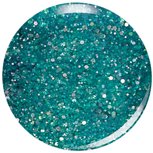 Kiara Sky Gel Nail Polish Duo - 517 Green Glitter Colors - Vegas Strip - Image 2