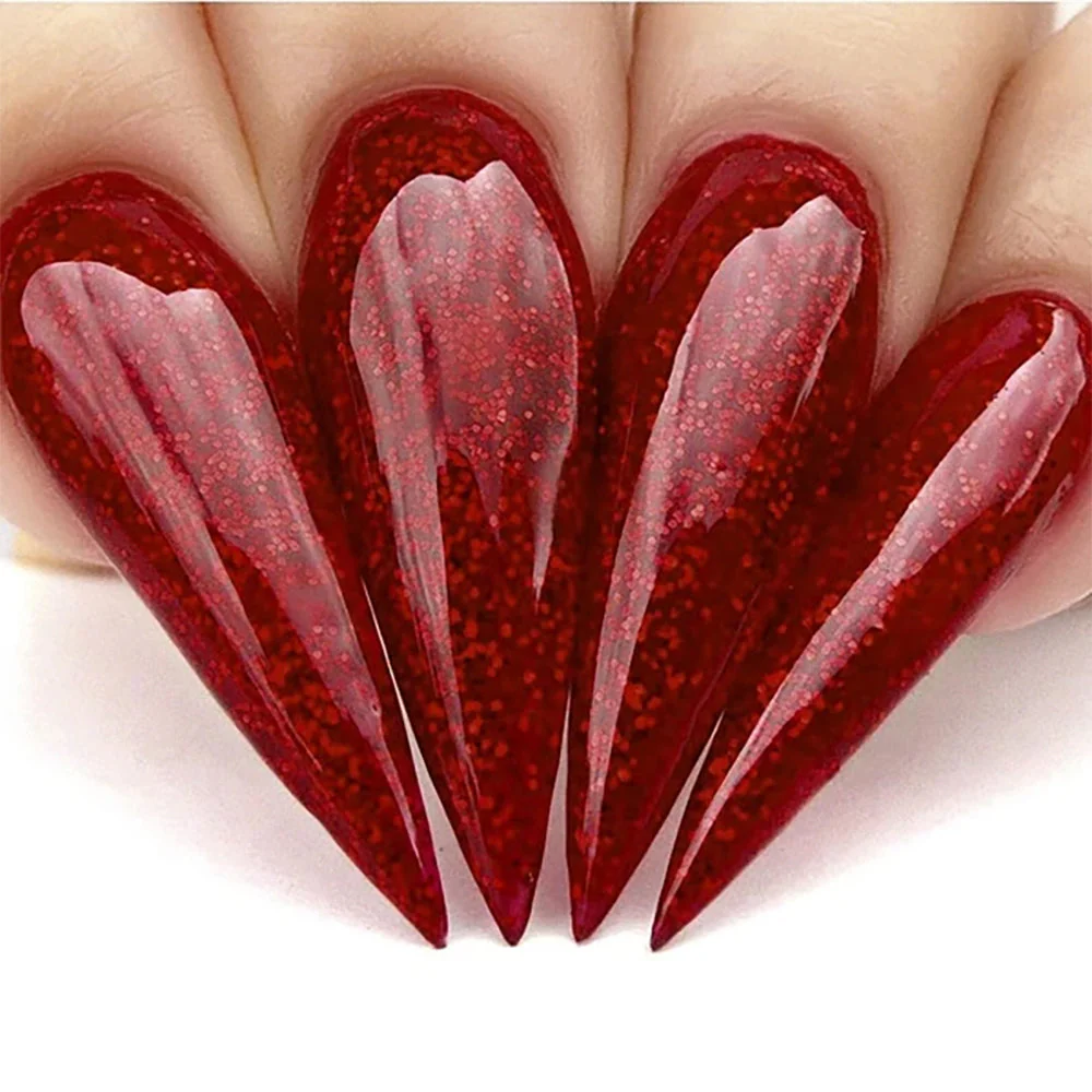 Kiara Sky Gel Nail Polish Duo - 552 Red Colors - Dream Illusion - Image 3