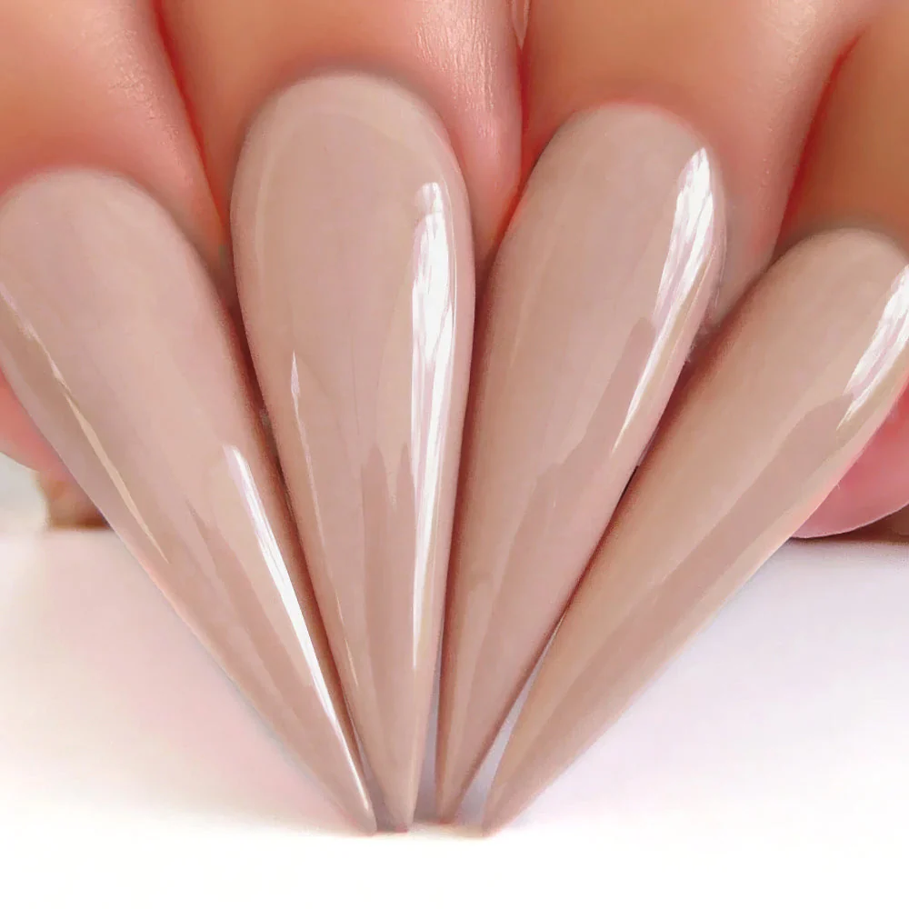 Kiara Sky Gel Nail Polish Duo - 608 Brown Beige Colors - Taup Less - Image 3