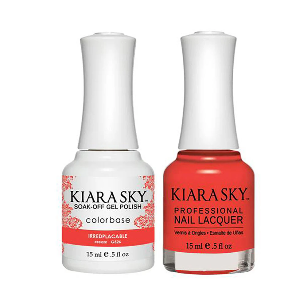 KIARASKY Holiday Gift Bundle: 4 Gel & Lacquer, 1 Base Gel, 1 Top Gel - 572, 548, 526, 596 - Image 2