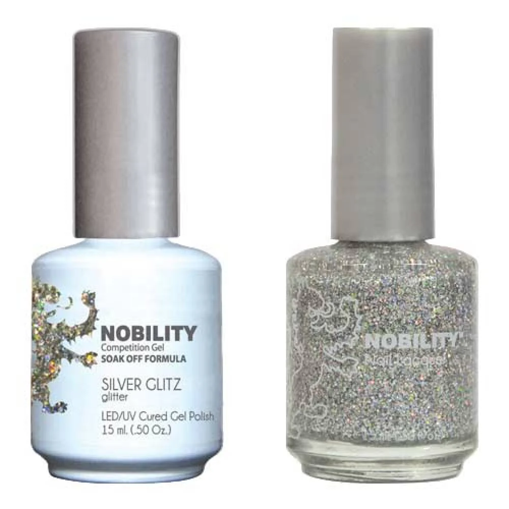 LECHAT / Nobility Gel - Silver Glitz