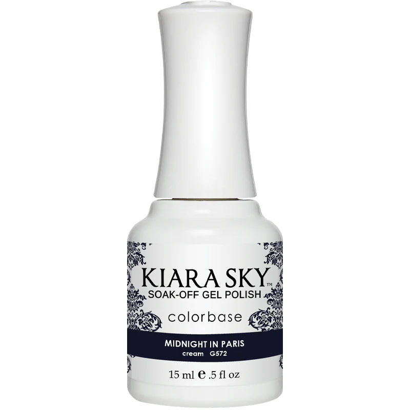 Kiara Sky Gel Polish - MIDNIGHT IN PARIS